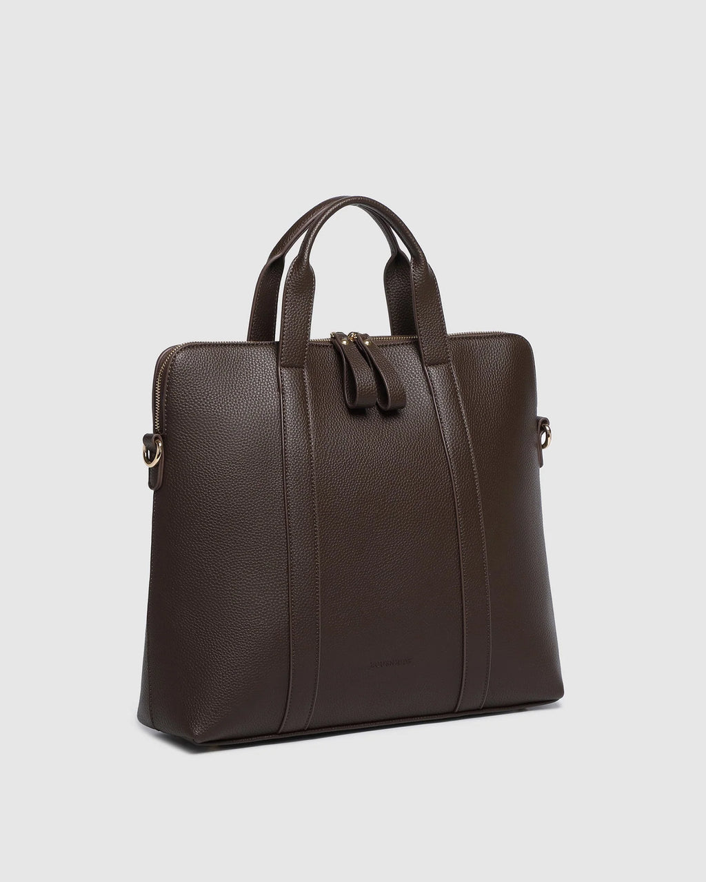 LOUENHIDE RHODES LAPTOP BAG CHOCOLATE