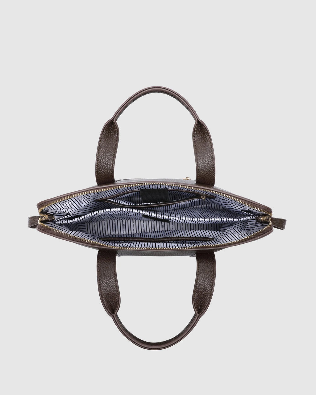 LOUENHIDE RHODES LAPTOP BAG CHOCOLATE