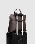 LOUENHIDE RHODES LAPTOP BAG CHOCOLATE
