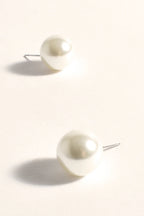 ADORNE FAUX PEARL EARRINGS
