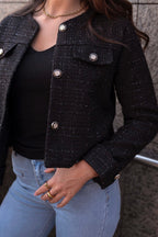 BLACK EVENING JACKET