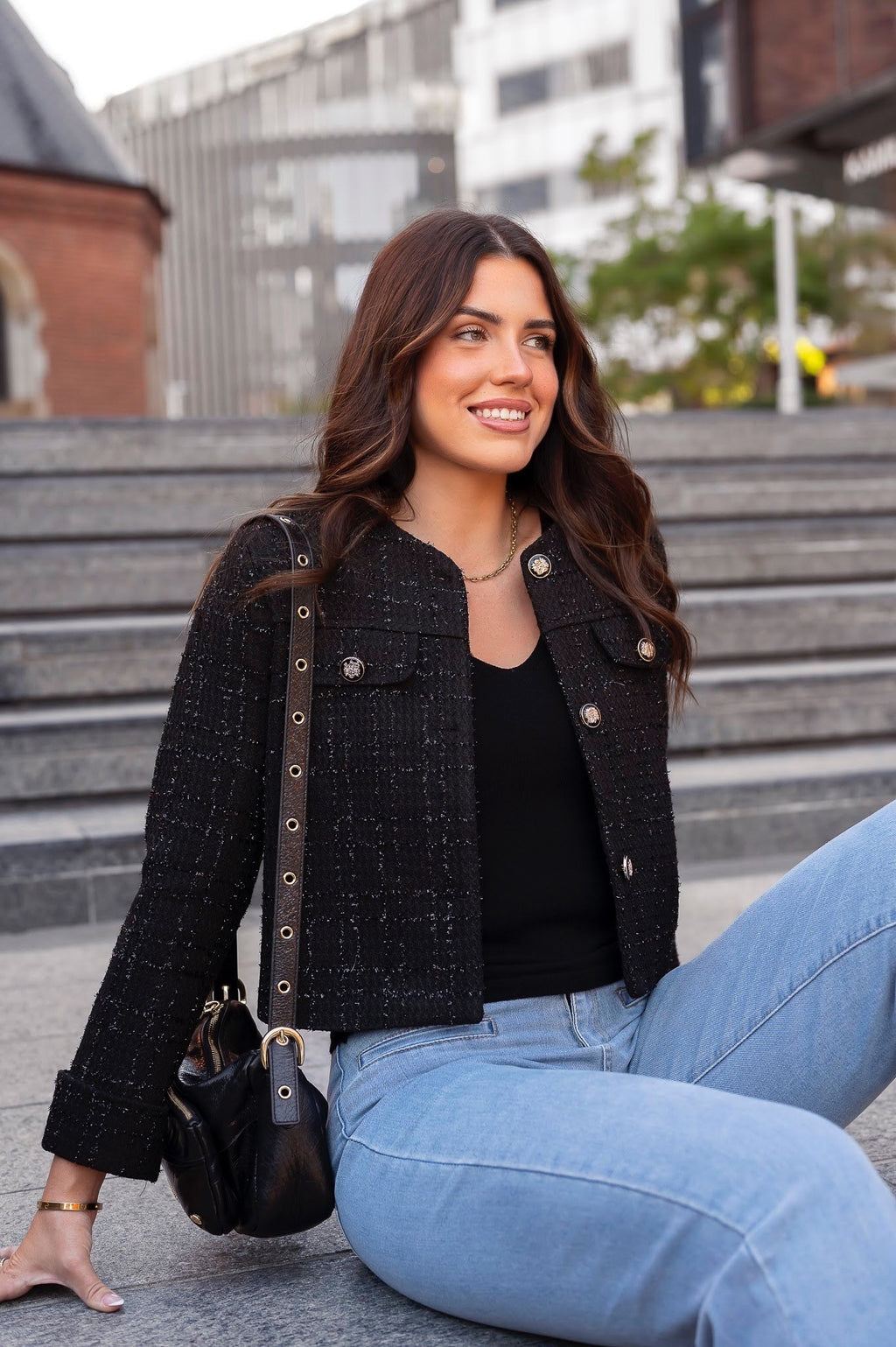 BLACK EVENING JACKET