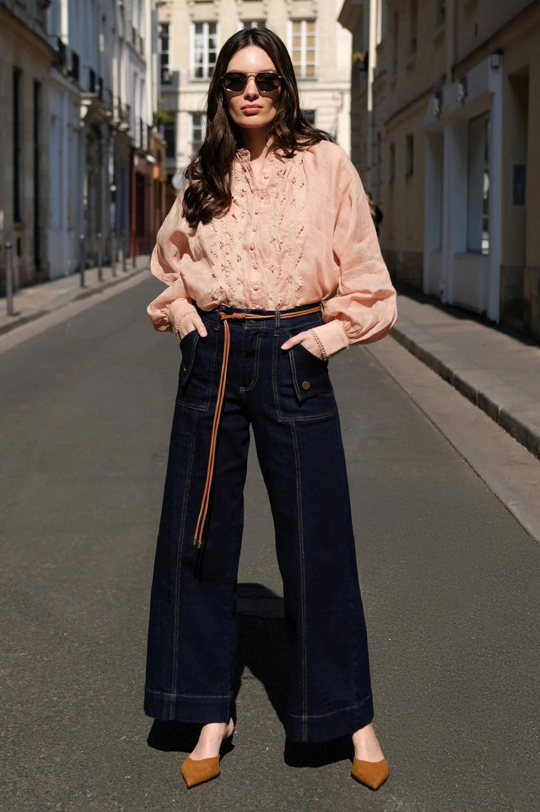 DION STATMENT POCKET JEAN