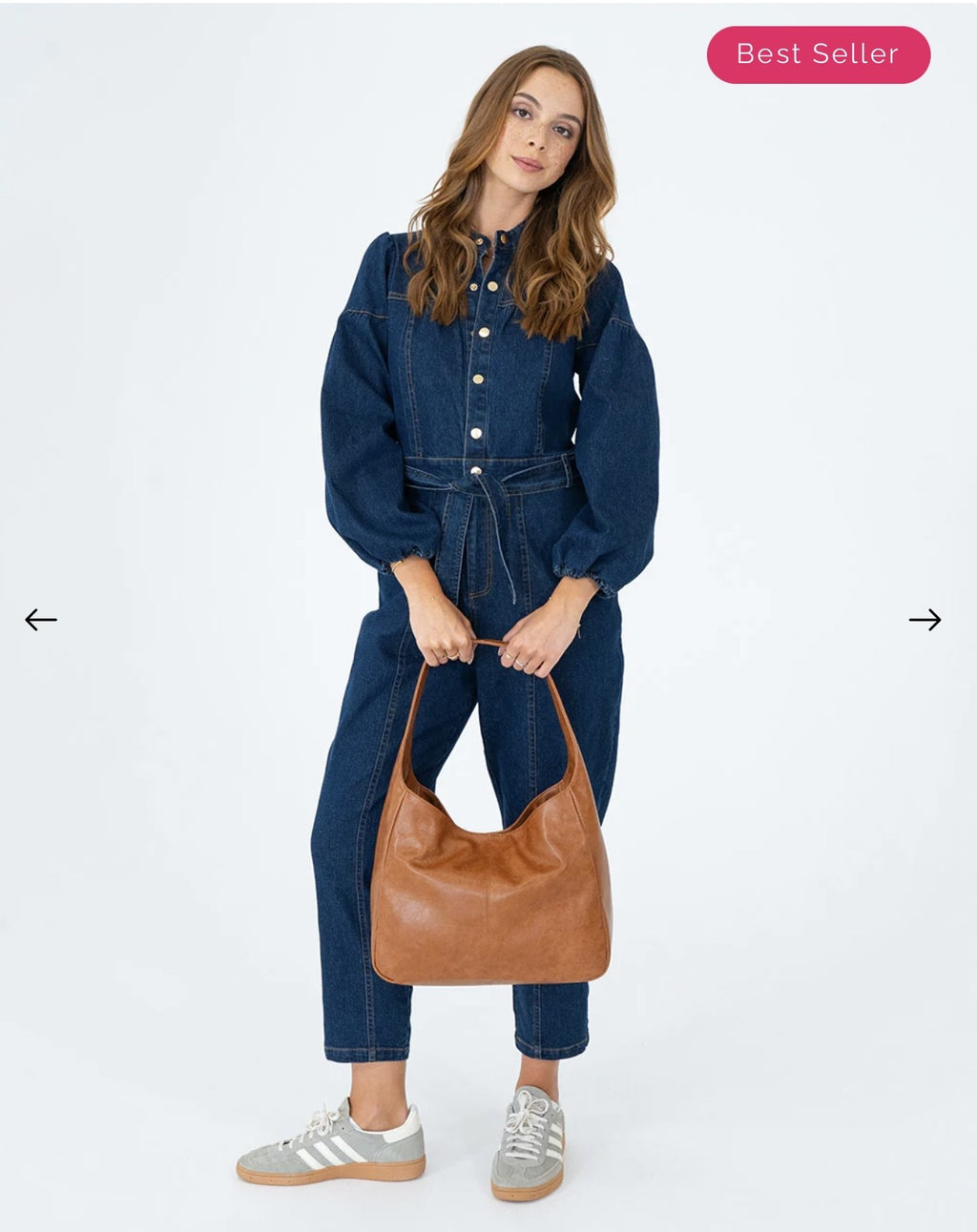 ELMS AND KING ARCADIA TOTE TAN PEBBLE