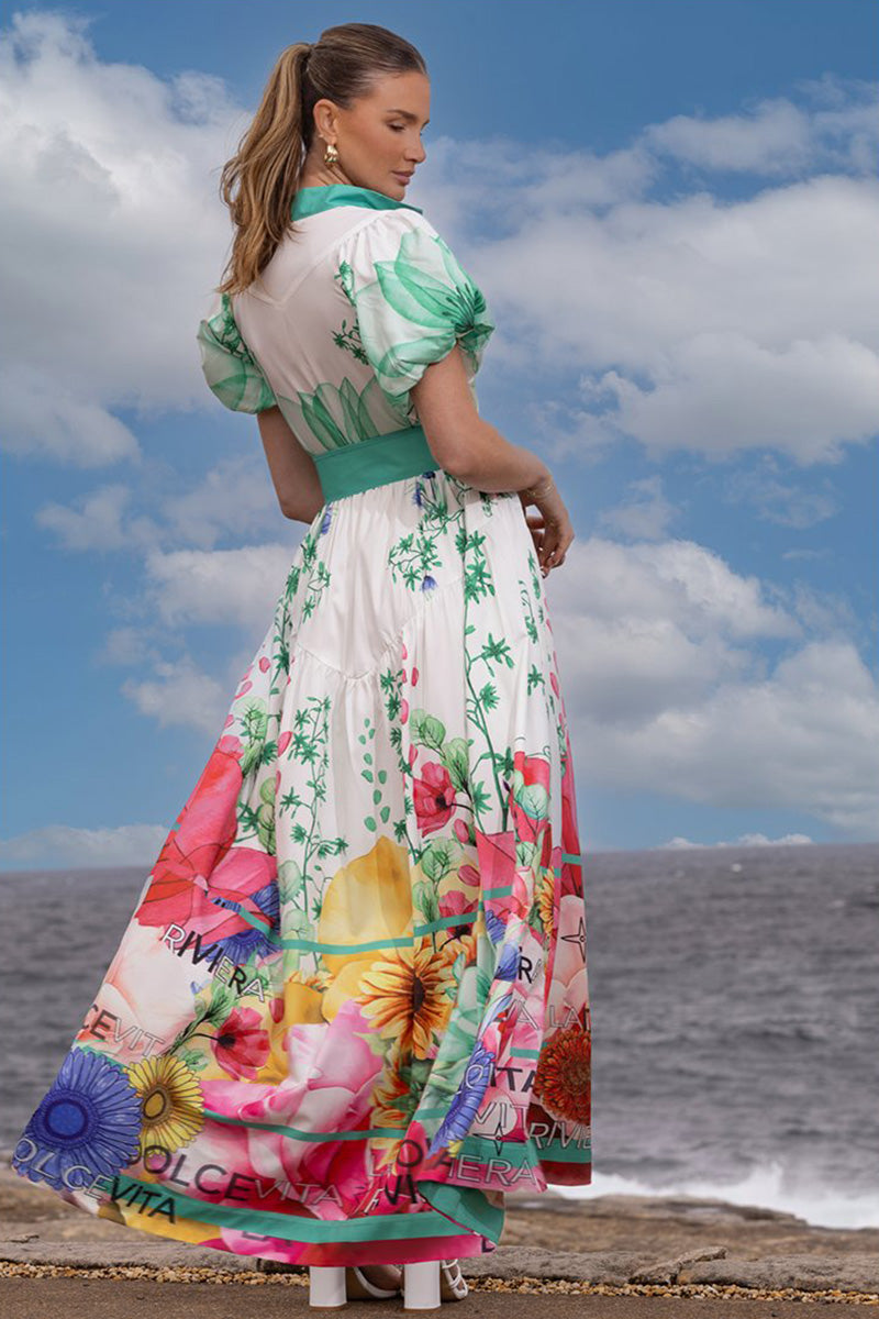 FLORAL PETAL MAXI