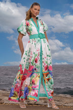 FLORAL PETAL MAXI
