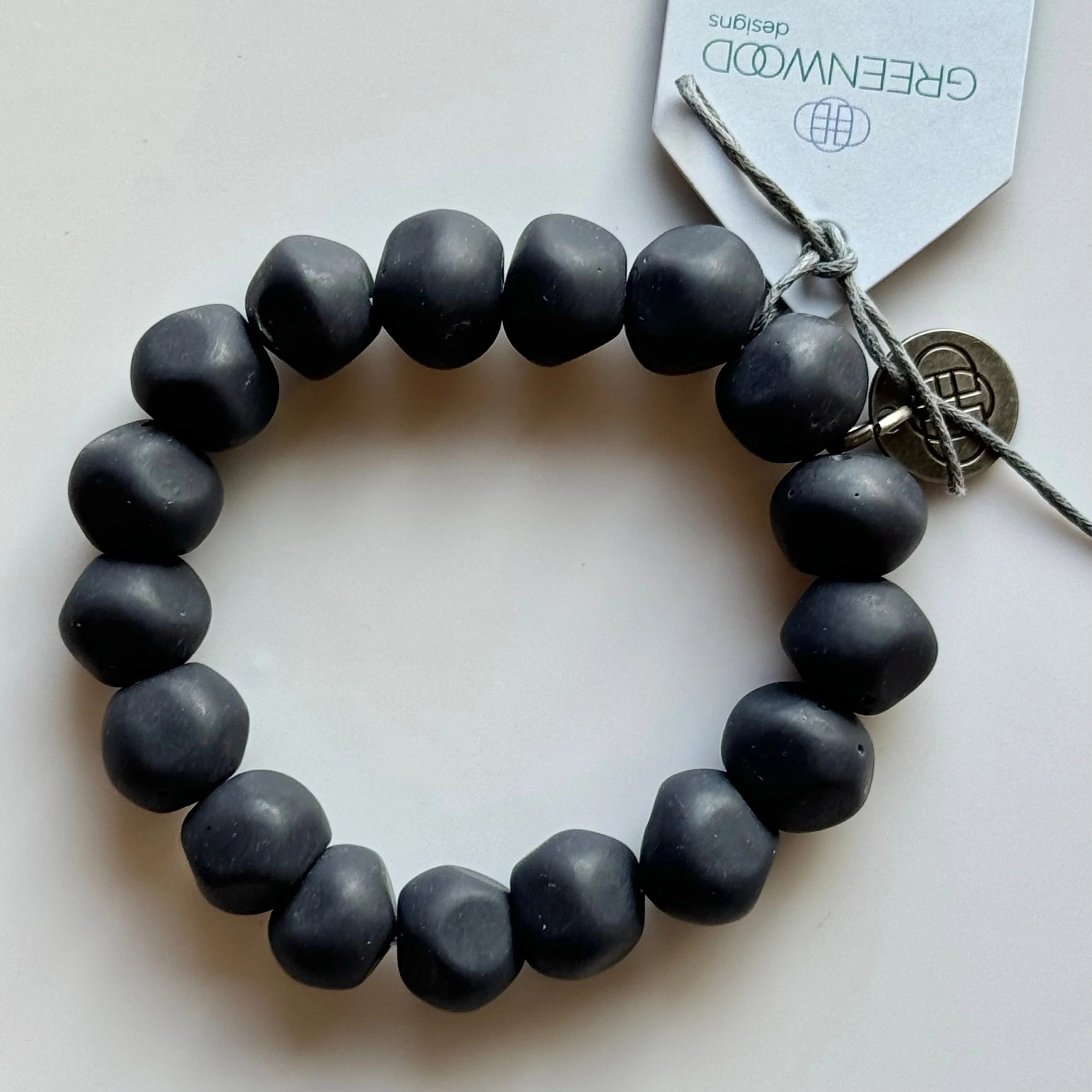 GREENWOOD NAVY ROCK BRACELET