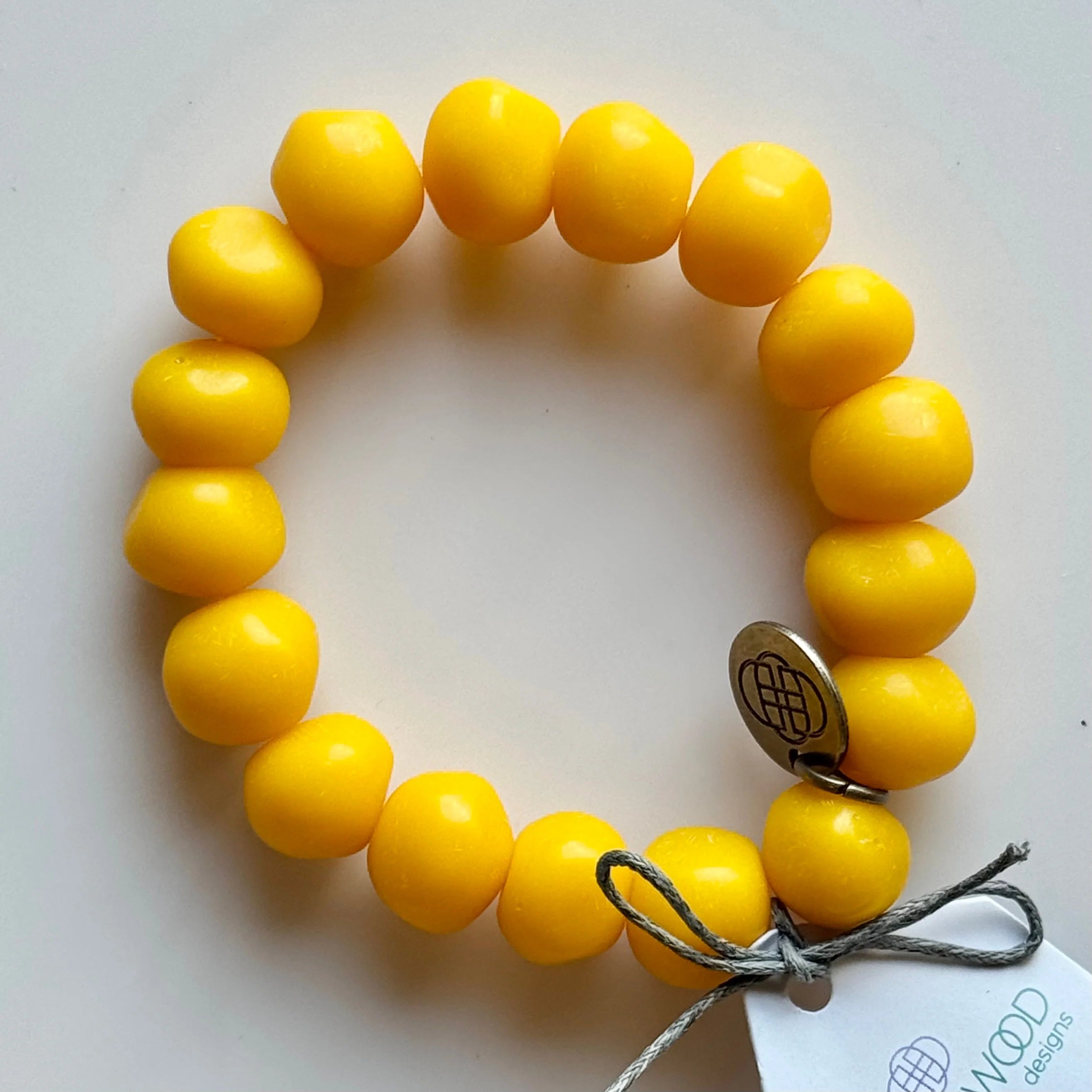 GREENWOOD YELLLOW ROCK BRACELET