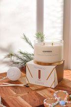 GINGERBREAD GOLD LID SOY CANDLE