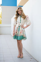 GREEN GARDEN FORMAL DRESS