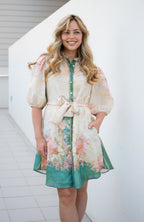 GREEN GARDEN FORMAL DRESS