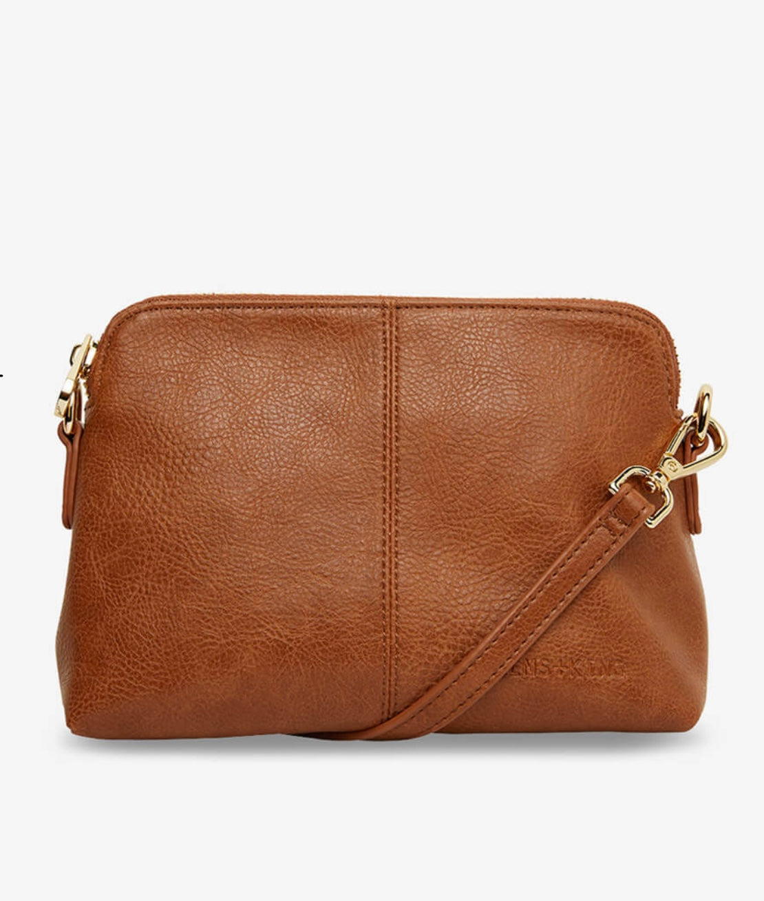 ELMS AND KING BURBANK CROSSBODY TAN LARGE