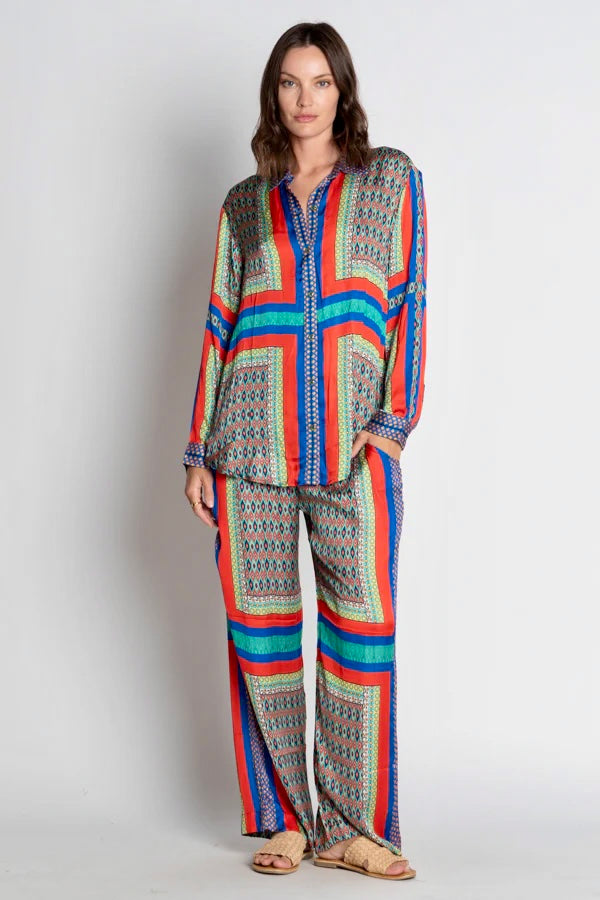 LEGIAN PANTS IN SEA PRINT