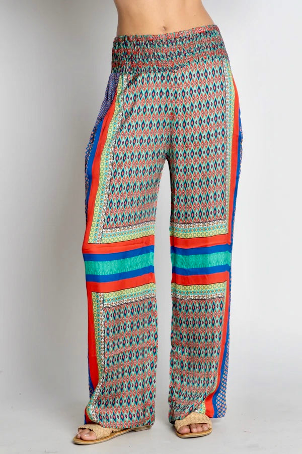 LEGIAN PANTS IN SEA PRINT