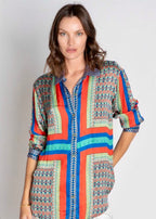 LEGIAN SHIRT IN SEA PRINT