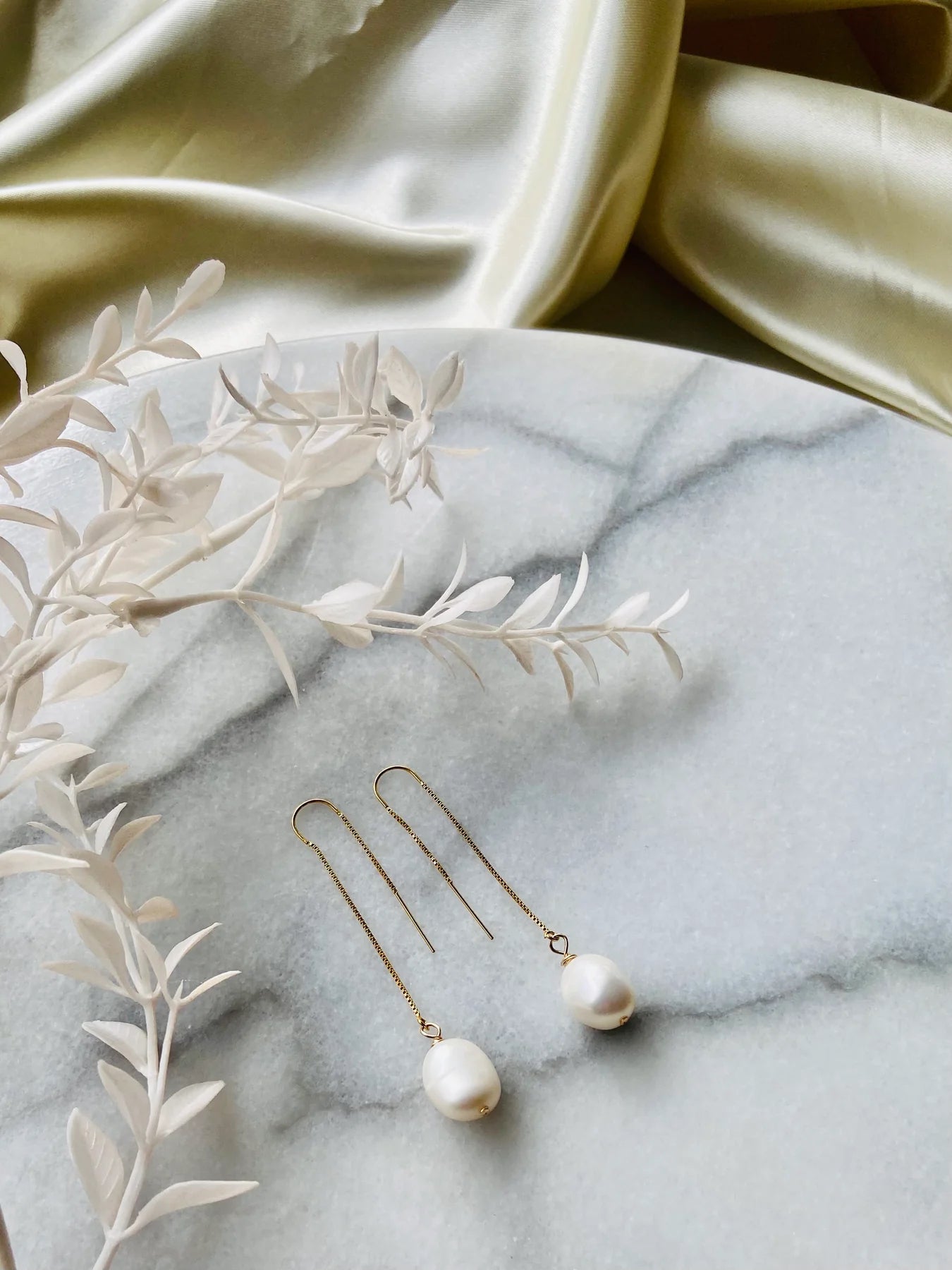 PEARL DROPLET 14K GOLD