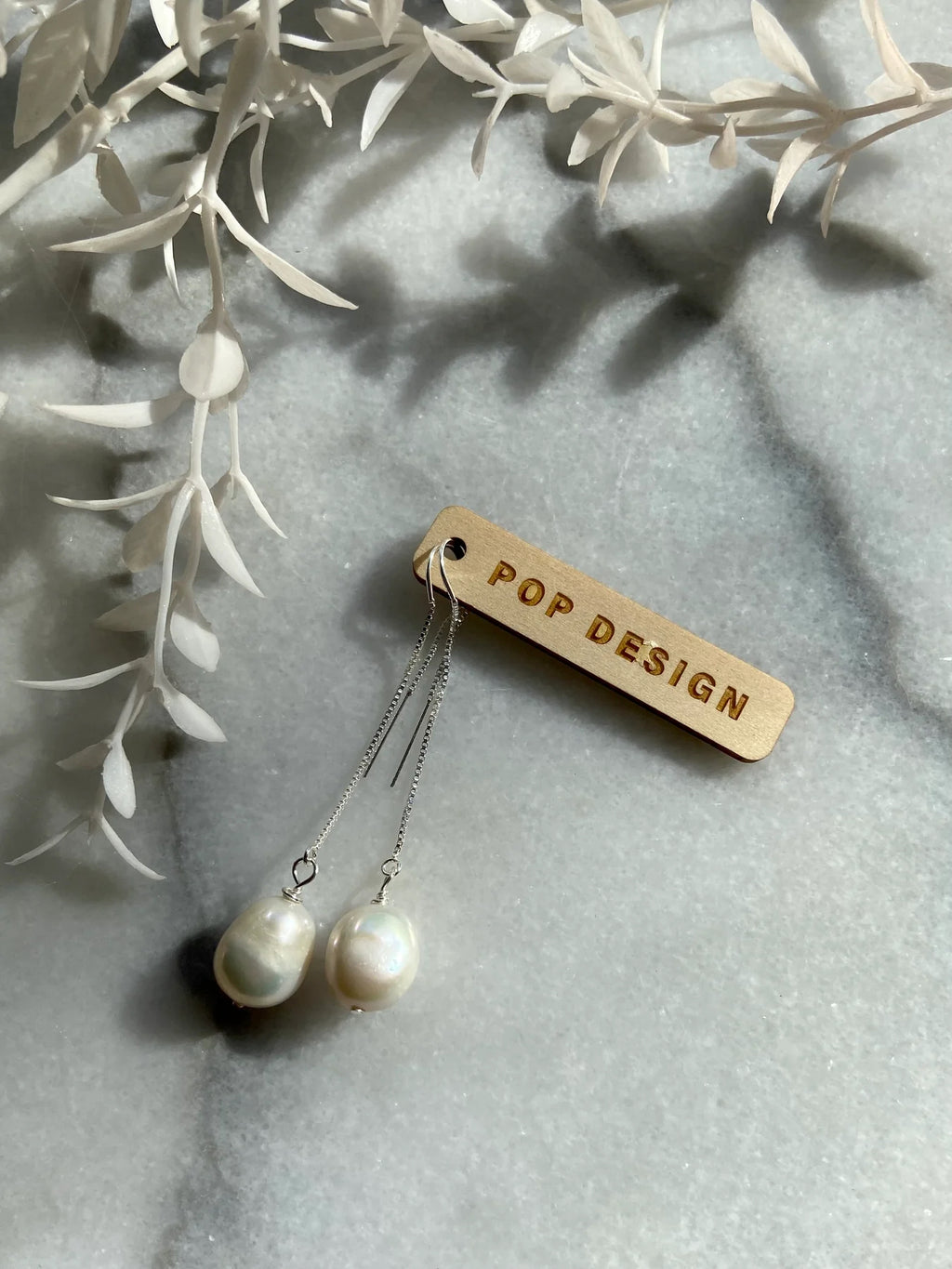 PEARL DROPLET STERLING SILVER