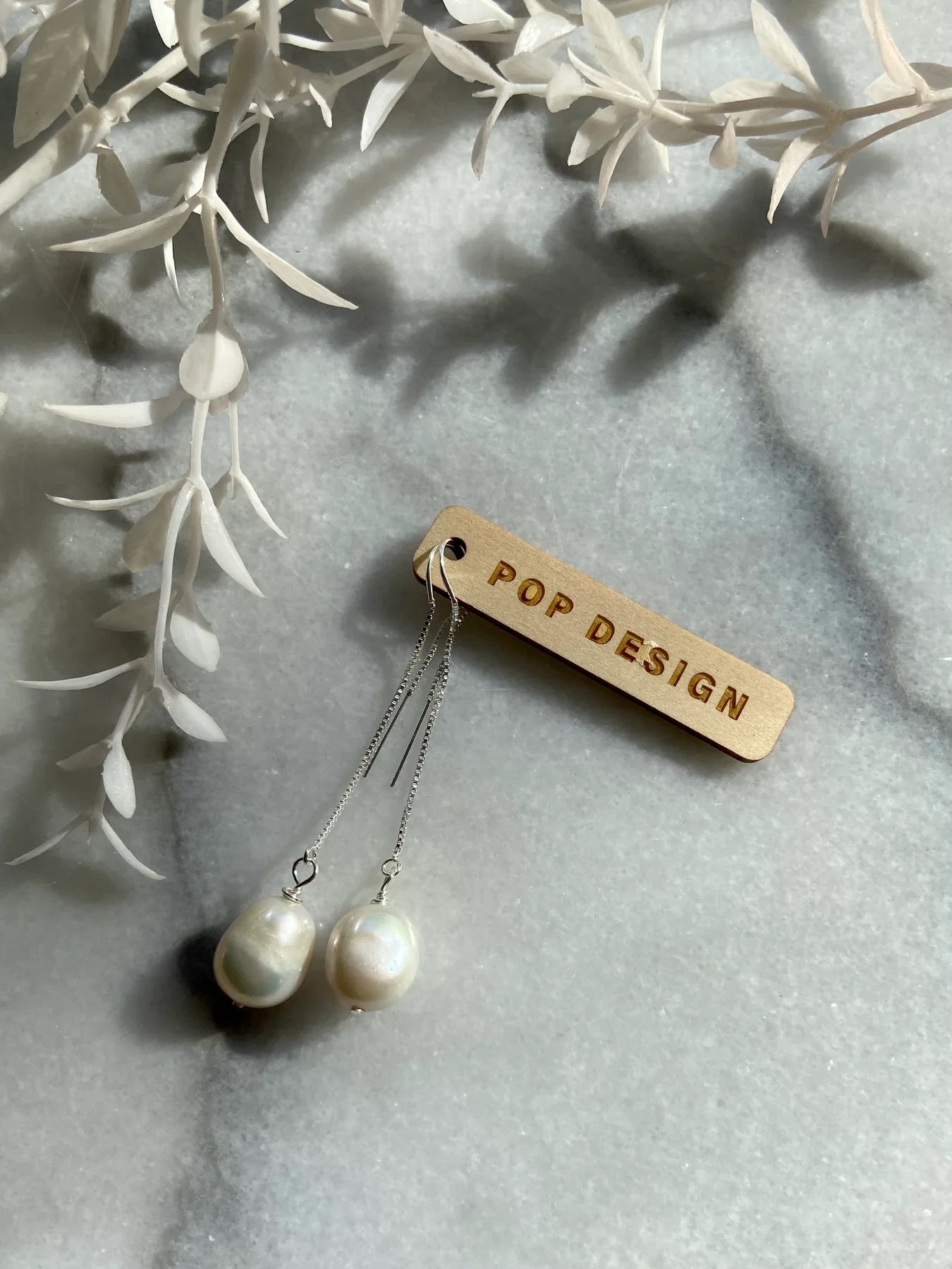 PEARL DROPLET STERLING SILVER