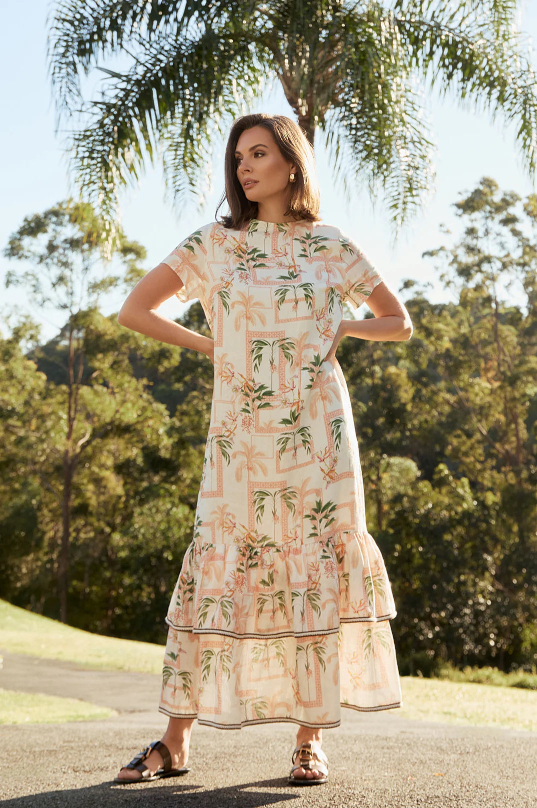 RIO LINEN MAXI DRESS