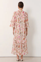 LARISSA FRILL SLEEVE DRESS