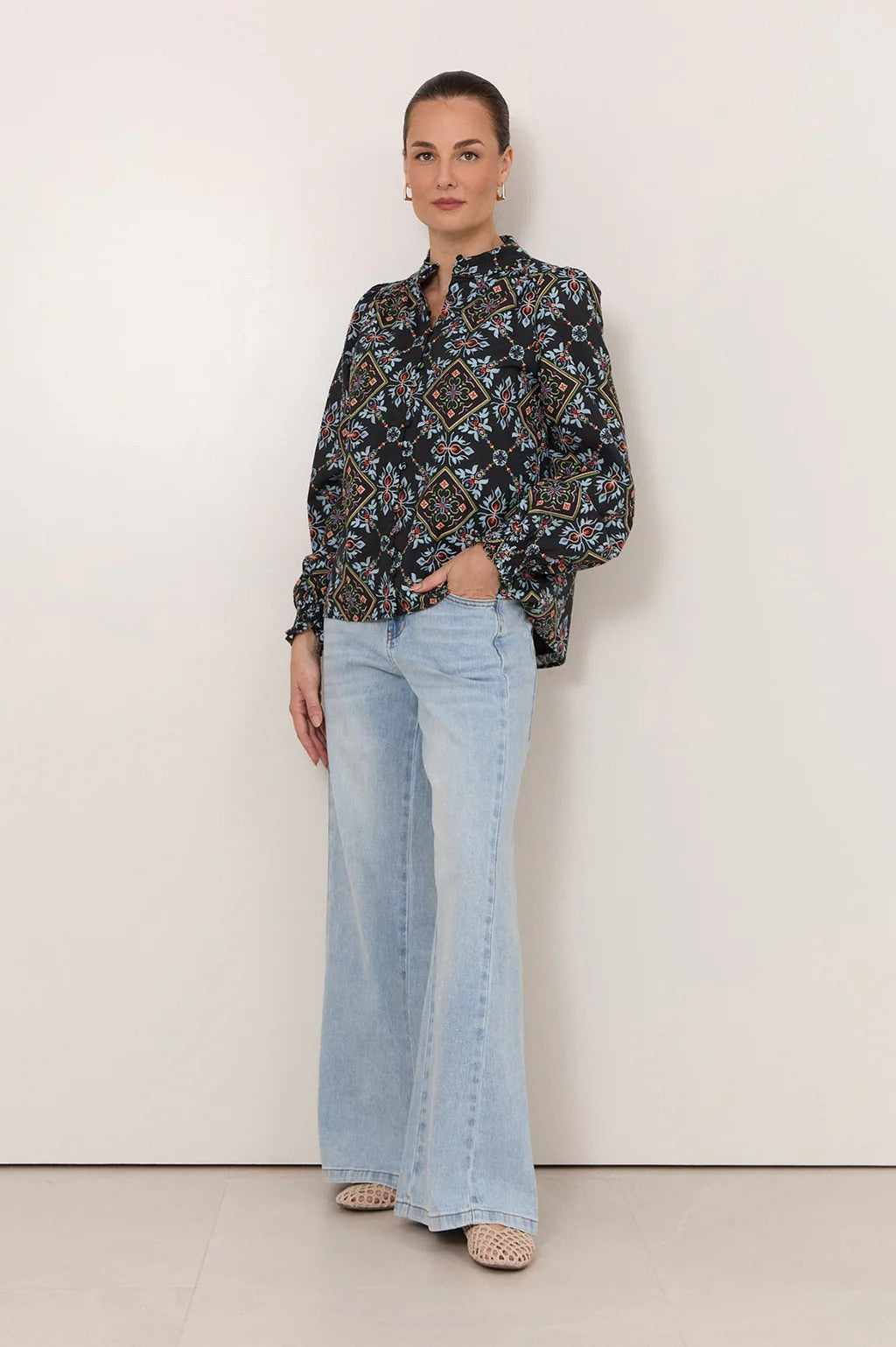 LILLIAN EMBROIDERED SHIRT