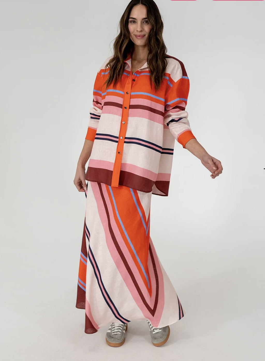 LINEN HARLEM OVERSIZED TOP