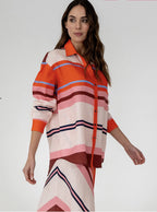 LINEN HARLEM OVERSIZED TOP