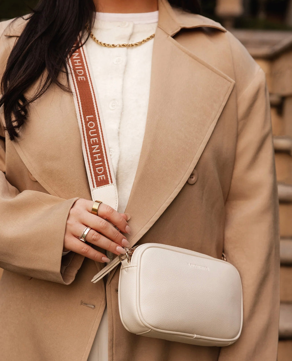 LOUENHIDE BIANCA CROSSBODY VANILLA
