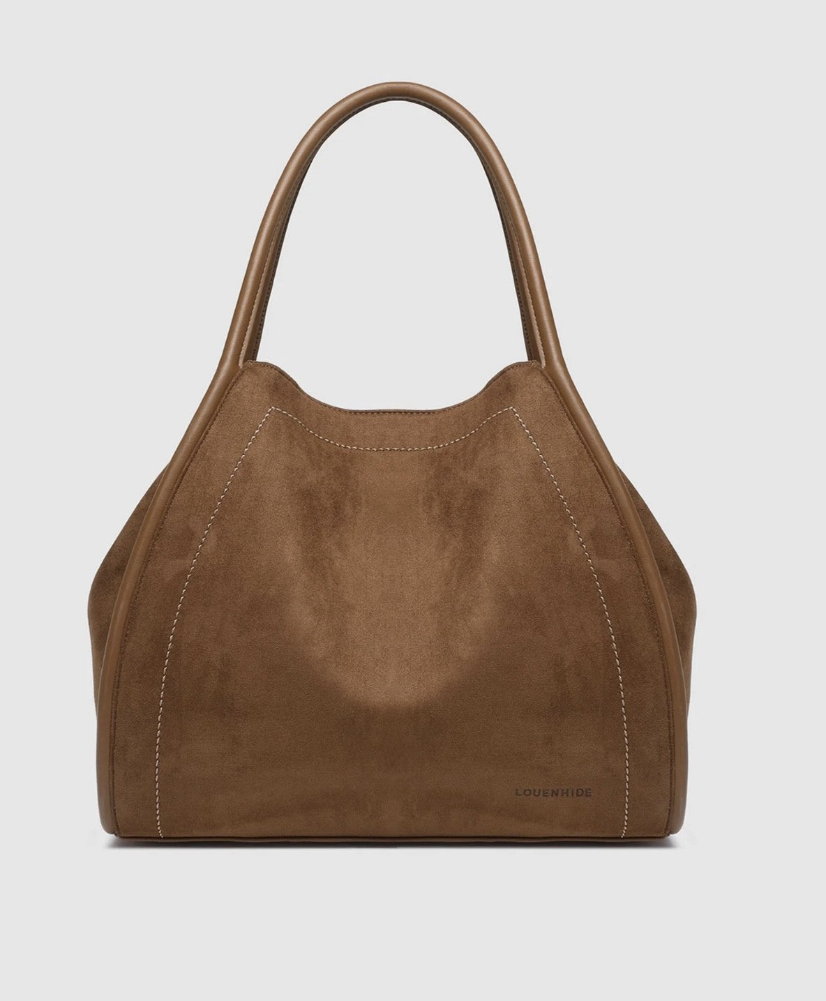 LOUENHIDE SUTTON TAN SHOULDER BAG