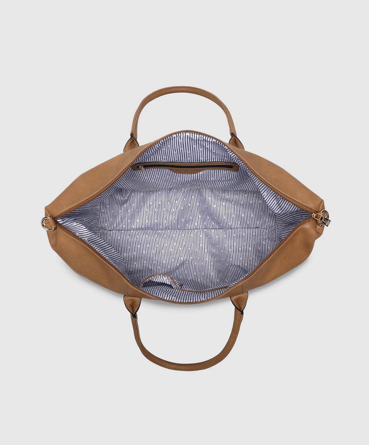 LOUENHIDE ALEXIS CAMEL WEEKENDER TRAVEL BAG