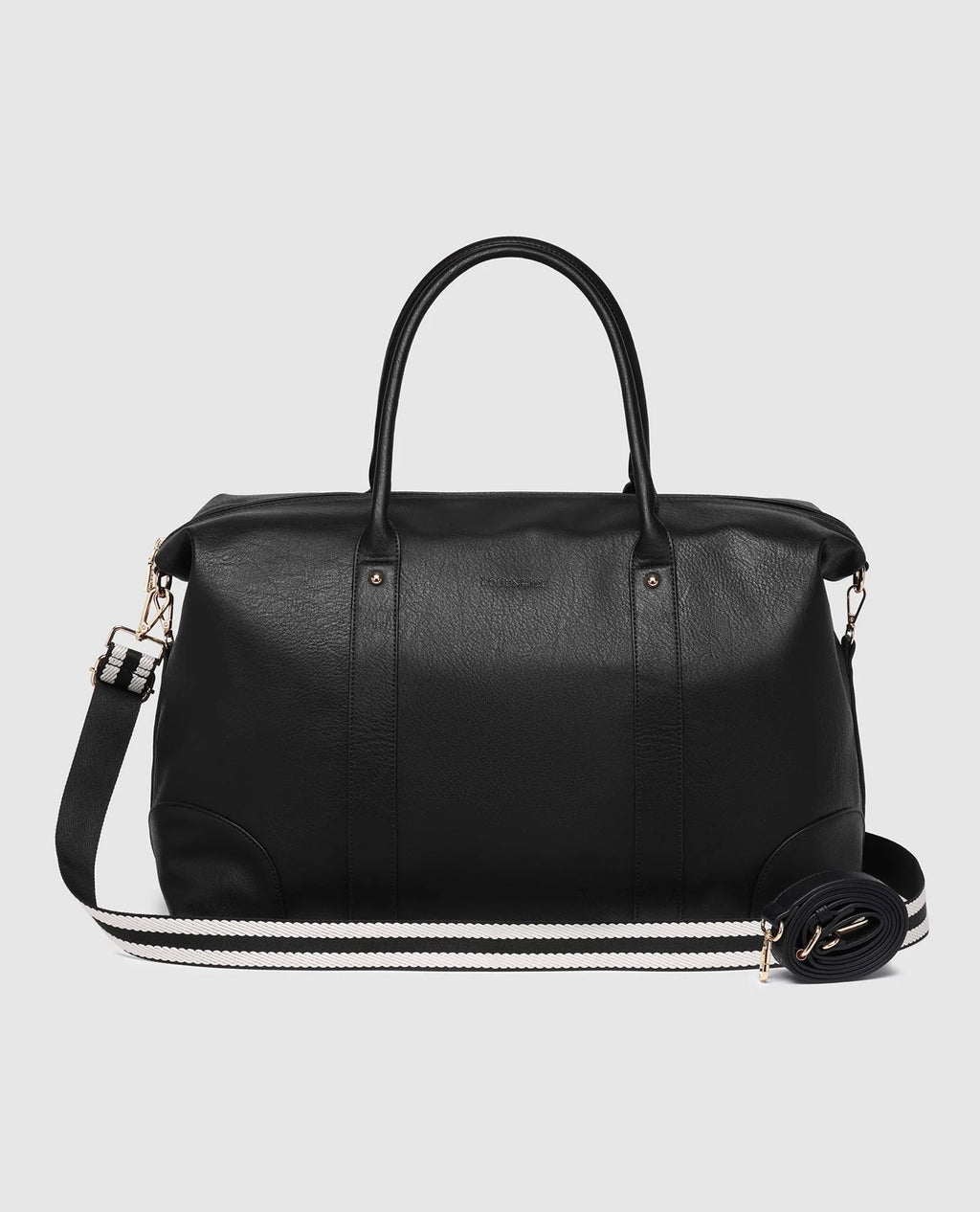 LOUENHIDE ALEXIS STRIPE WEEKENDER TRAVEL BAG