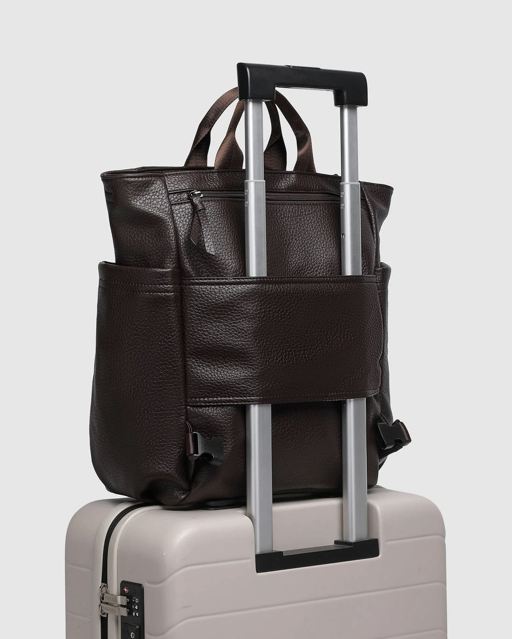 LOUENHIDE BRONX BACKPACK CHOCOLATE