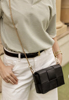 LOUENHIDE JOSEPHINE BLACK CROSSBODY BAG