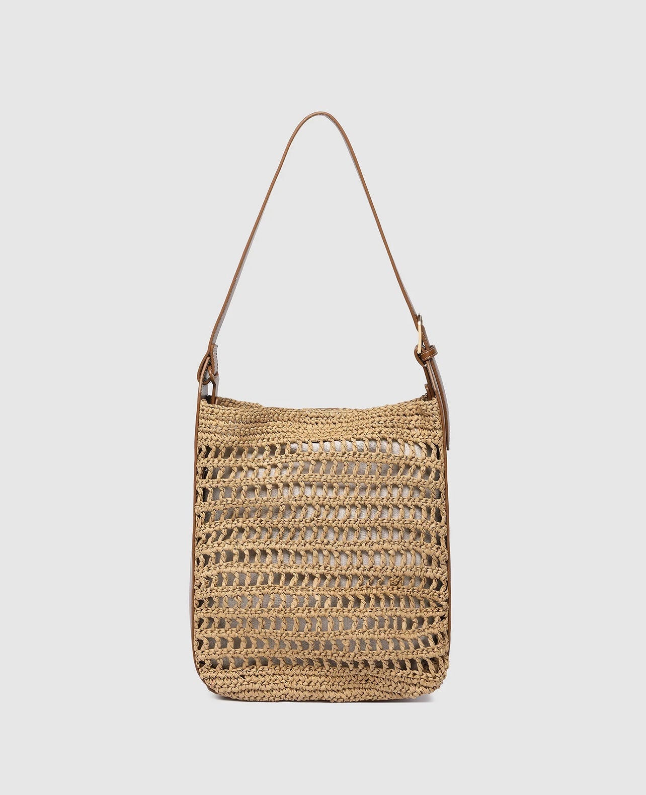 LOUENHIDE LOUISA NATURAL TAN SHOULDER BAG