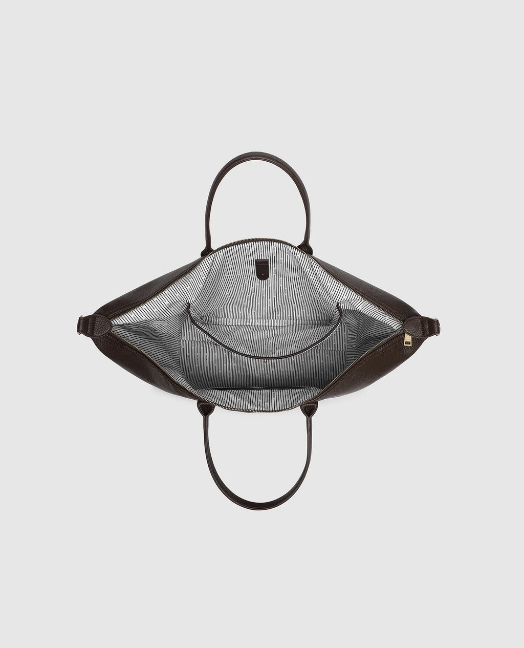 LOUENHIDE OHIO OVERNIGHT BAG CHOCOLATE