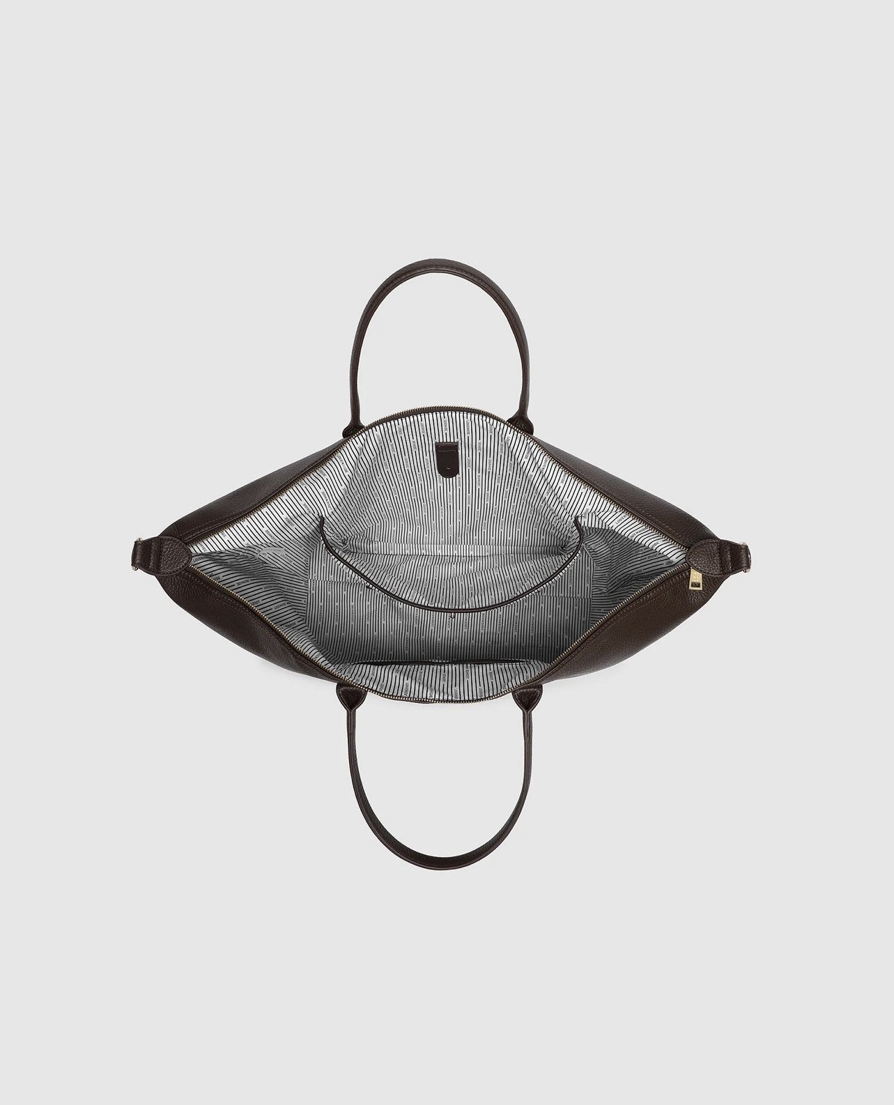 LOUENHIDE OHIO OVERNIGHT BAG CHOCOLATE