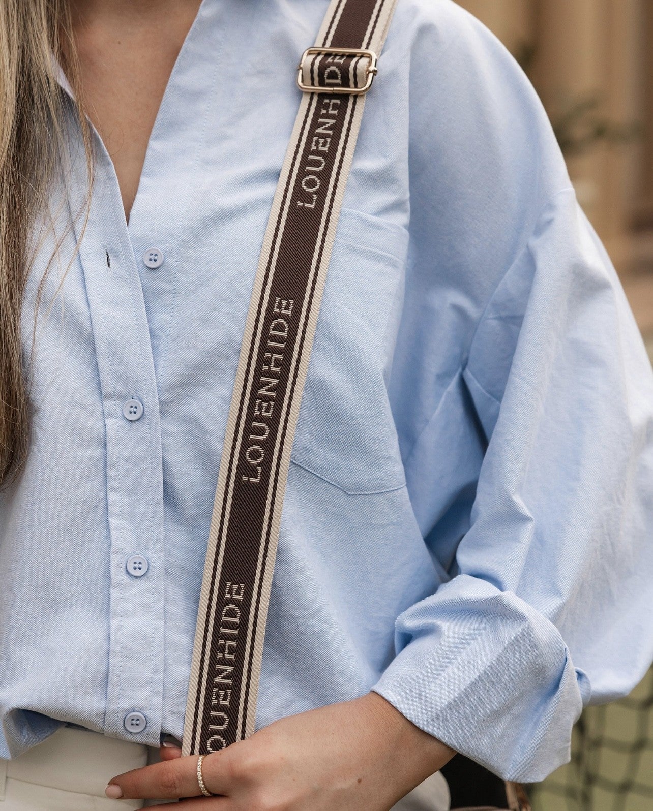 LOUENHIDE BIANCA CROSSBODY CHOCOLATE