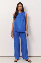 MILAN CUPRO SLEEVELESS TOP