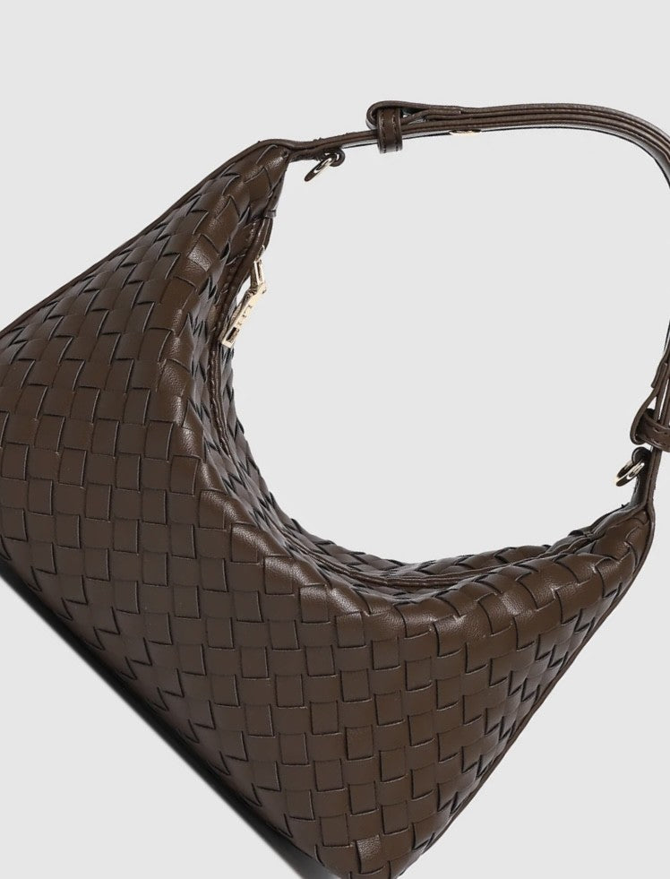 Madeline Chocolate Shoulder Bag