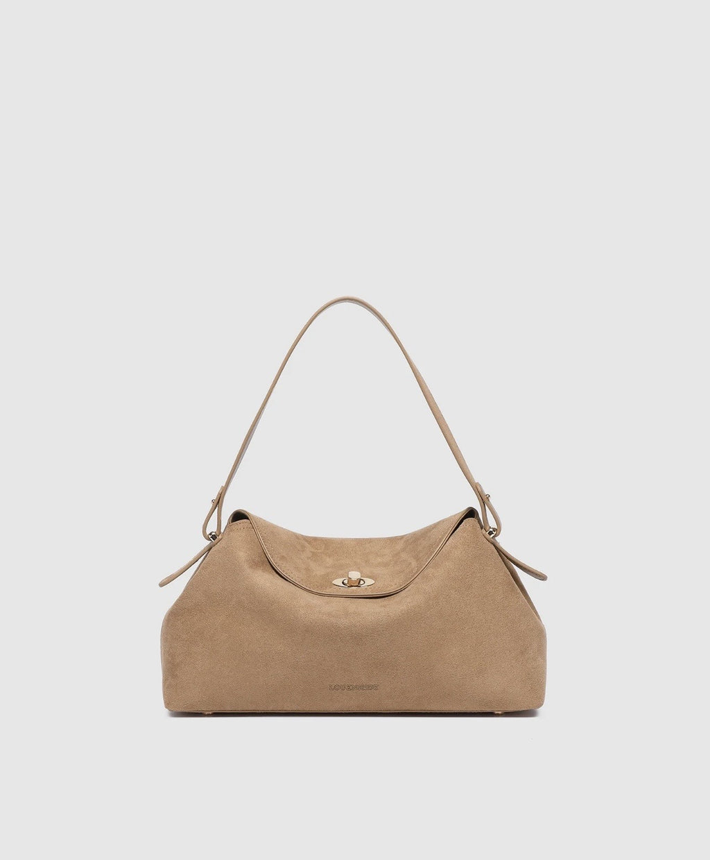 LOUENHIDE Nicole Honey Suedette Handbag