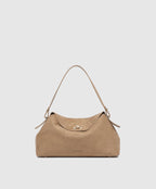LOUENHIDE Nicole Honey Suedette Handbag