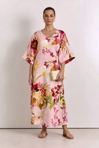 Odette Linen Midi Dress