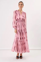 PINK AND BERRY DIAMOND MAXI