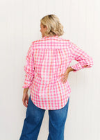 TILLY PINK AND ORANGE SHIRT
