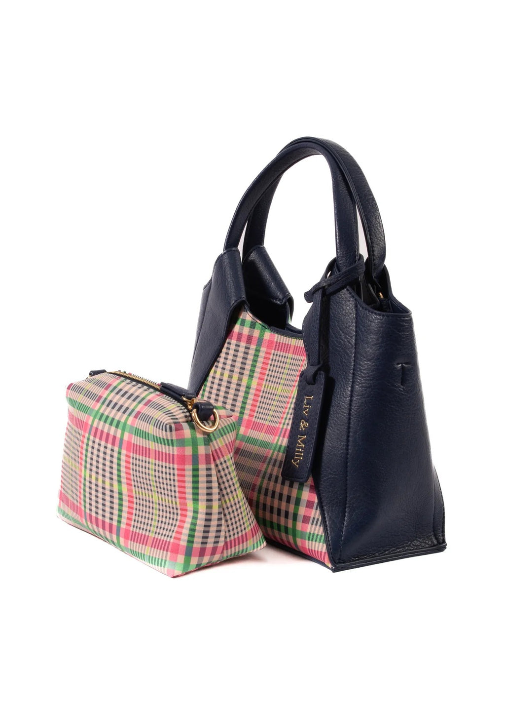 NAVY ROSIE HANDBAG