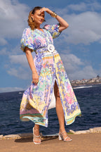 TIMELESS FLORAL YELLOW MAXI