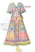 TIMELESS FLORAL YELLOW MAXI