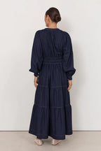 DENIM MAXI DRESS