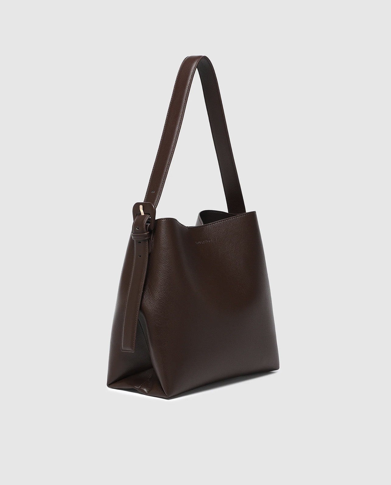 LOUENHIDE Peyton Chocolate Shoulder Bag