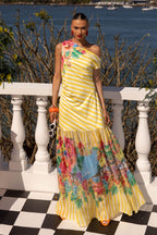 LEMON SPRITZ STRIPE - MAXI